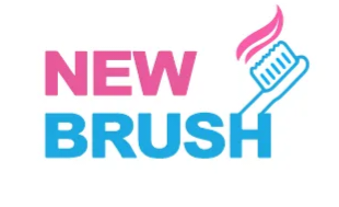 Blue Portable Traveling New Brush