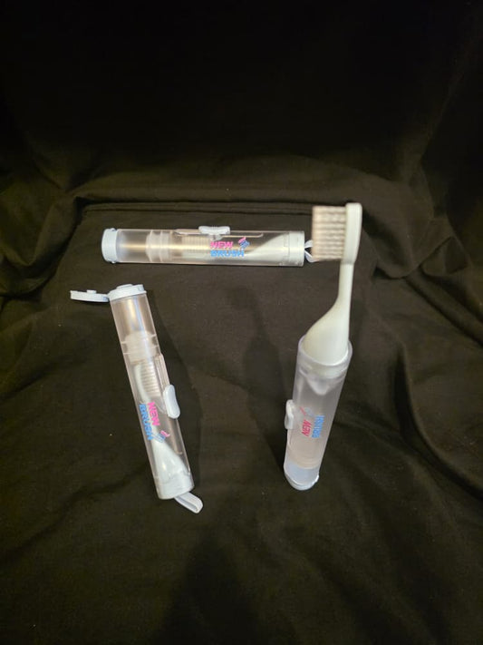 Pretty in pink toothbrush