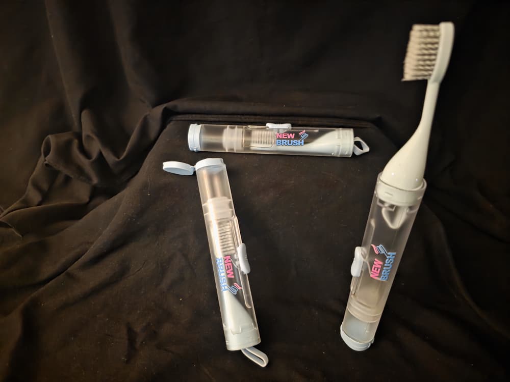 Pretty in pink toothbrush